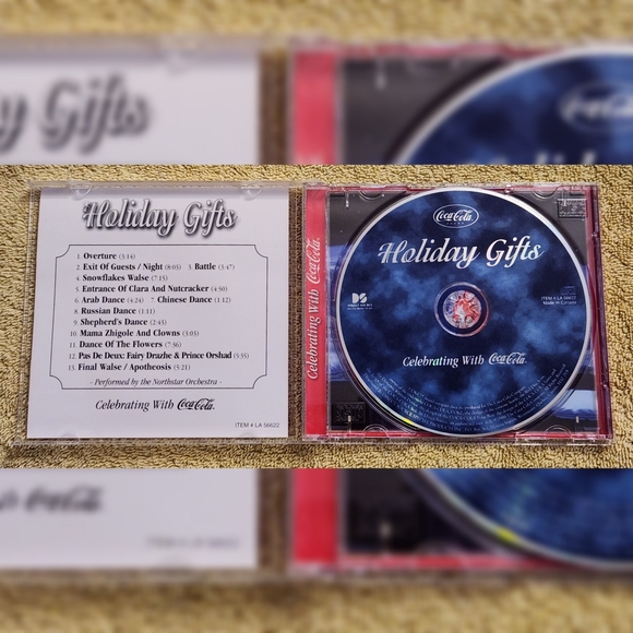 Holiday Gifts Celebrating With Coca-Cola 2 CD Set 2001 - Picture 8 of 8